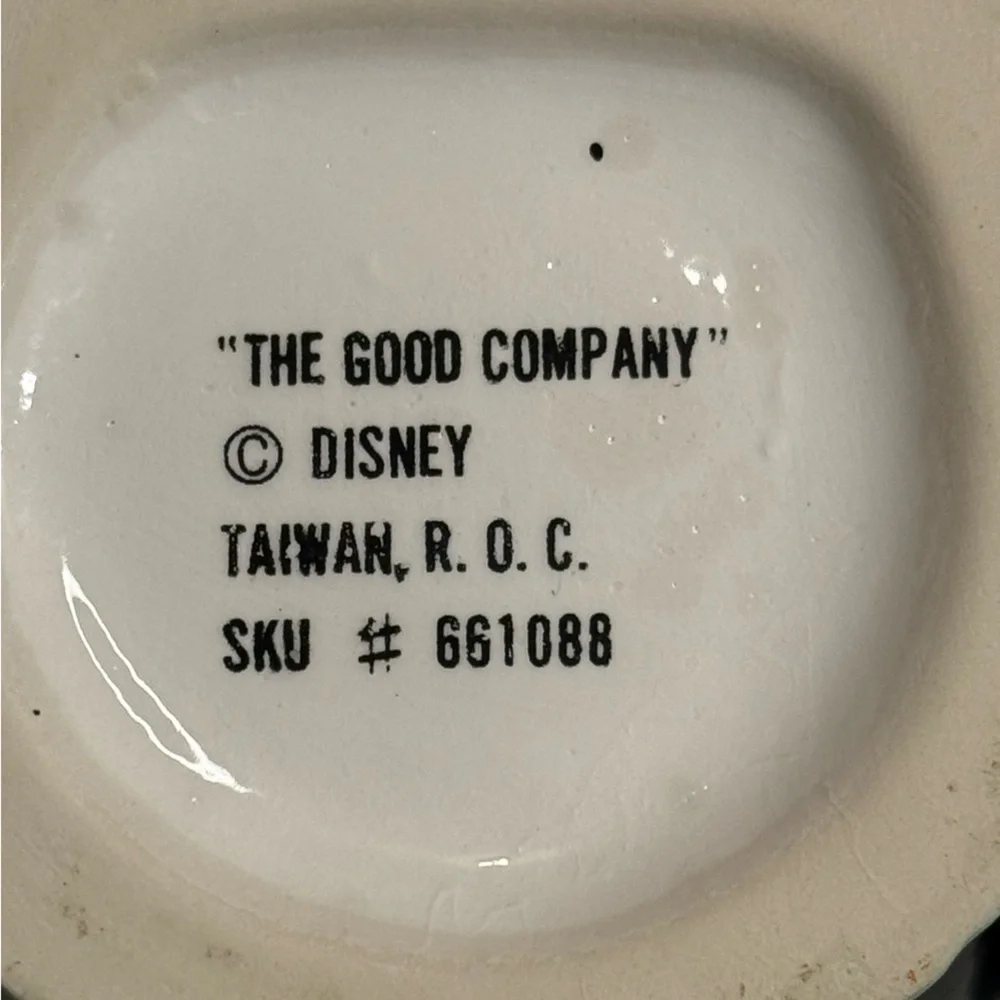 Vintage Applause Disney 3D Mickey Mouse Golfer Ceramic Mug